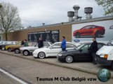 Taunus M Club in Genk bij de 14 miljoenste Ford